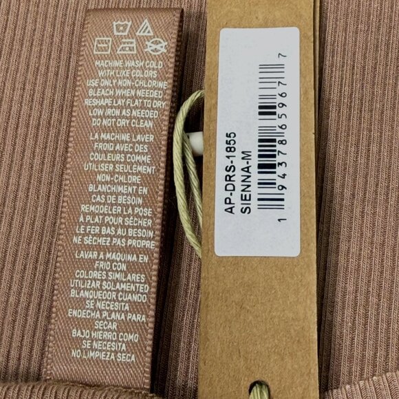 SKIMS Soft Lounge Rib Tank Dress Team USA Sienna Medium - Picture 10 of 13